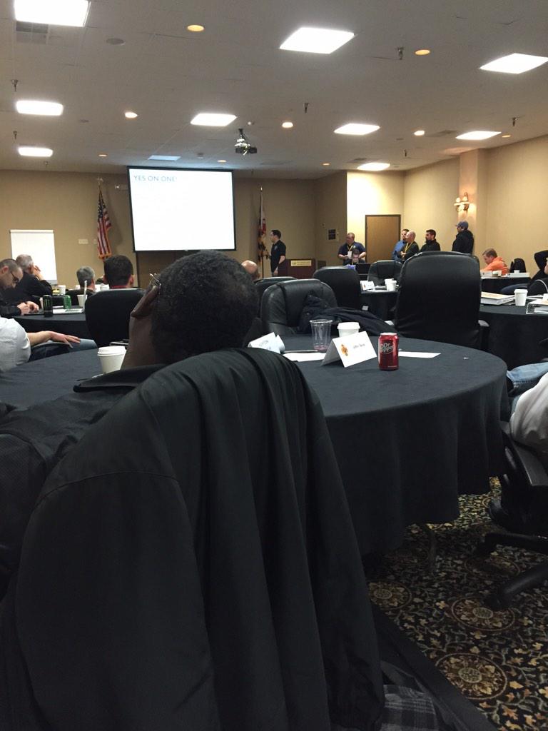 presidentlocal4's tweet photo. Wrapping up some outstanding presentations at #PTA15 Great week, great people! @IAFFTreg @IAFFNewsDesk @TricomPR http://t.co/DrbrJyoml3