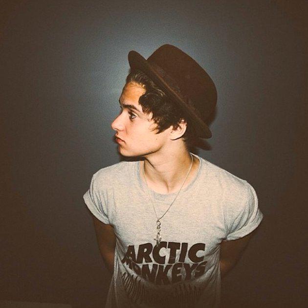 Bradley just looks adorable in hats. 😊