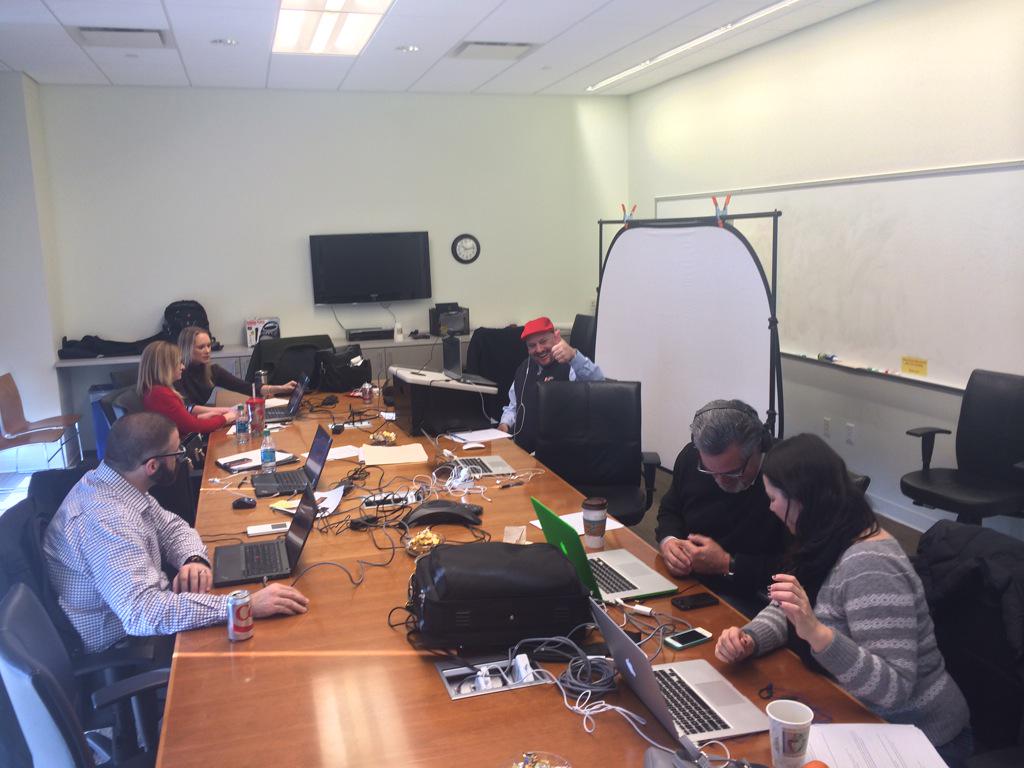 McGraw Hill war room!