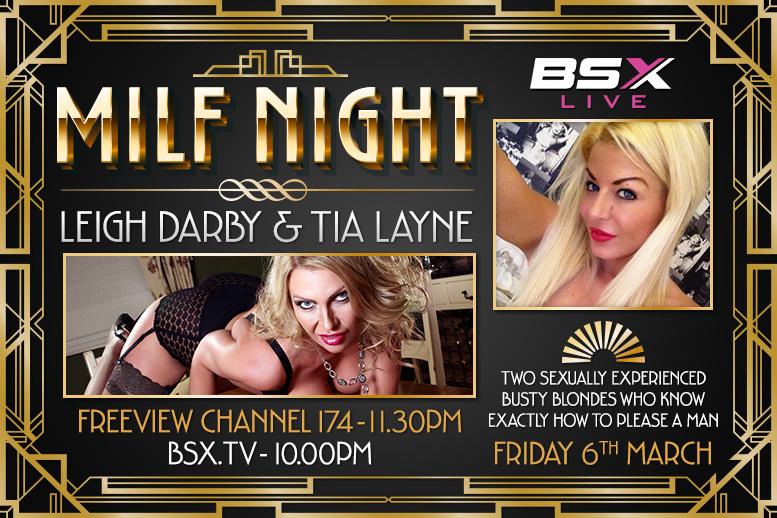 TONIGHT is MILF NIGHT! Join @leigh_darby &amp; @TiaLayneXXX on FV 174 from 11.30 | http://t.co/kv7KQWPppg from 10pm http://t.co/bZm8qdqQdF