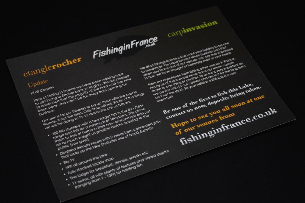 HotgrafixDesign's tweet image. Flyers for #Carpinvasion designed &amp;amp; printed by us, ready for the 2015 #CarpinOn show tomorrow carpinvasion.com