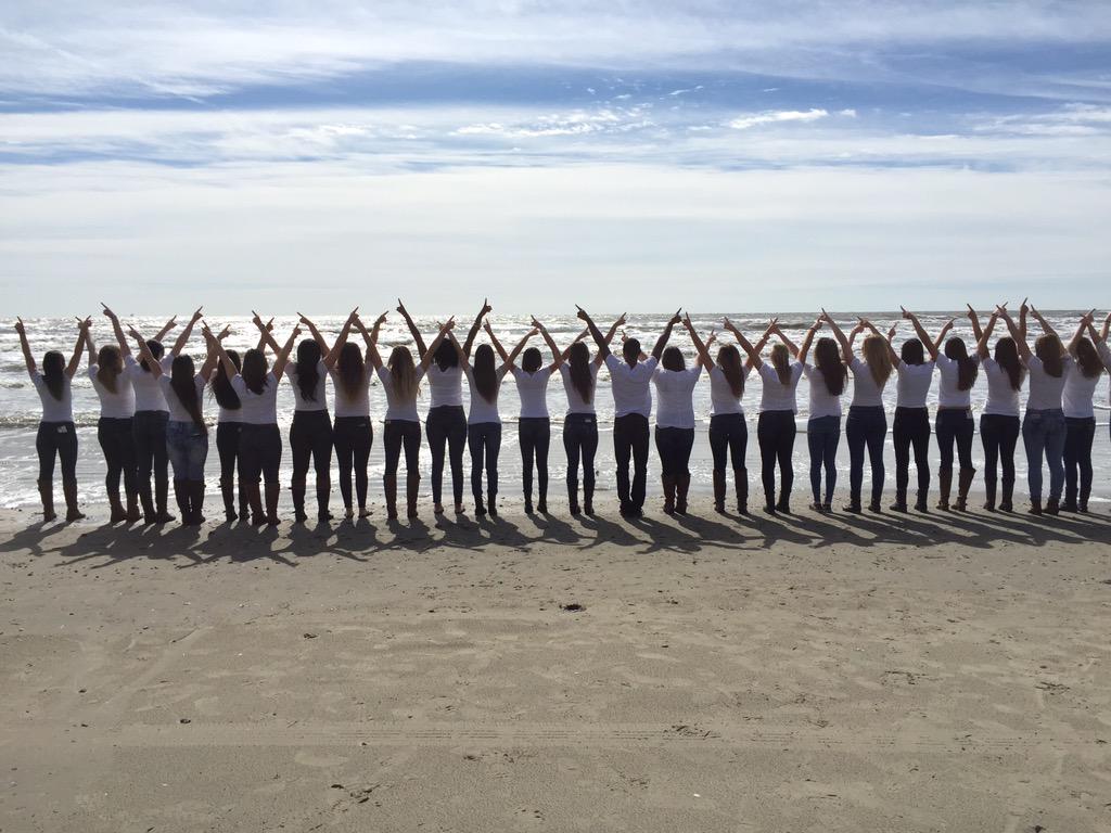 VarsityCheerPHS's tweet photo. #oneteam #onegoal #beone WE GOT THIS LADIES ❤️🌴👯 http://t.co/ElN6Xa7xH3