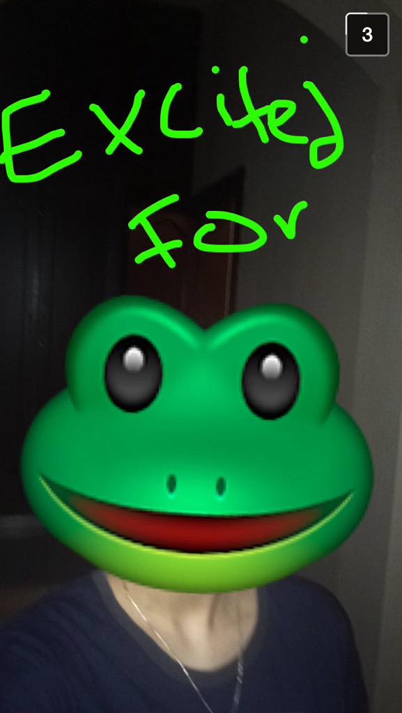 sticktoitivity's tweet photo. Yep I screenshotted your snapchat. #Frogs #FrogLYFE http://t.co/Yg6PAu6OLm