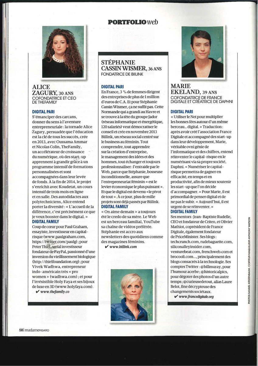 BiilinkWomen's tweet photo. #biilink est dans #Le_Figaro :-) http://t.co/DLSNEsAY0i