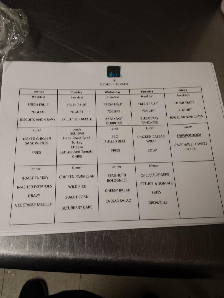 sallybakes101's tweet photo. Yo,@MizzouFiji @MizzouDeltaChi menu for next week. Holla. http://t.co/Glz9tFK58m