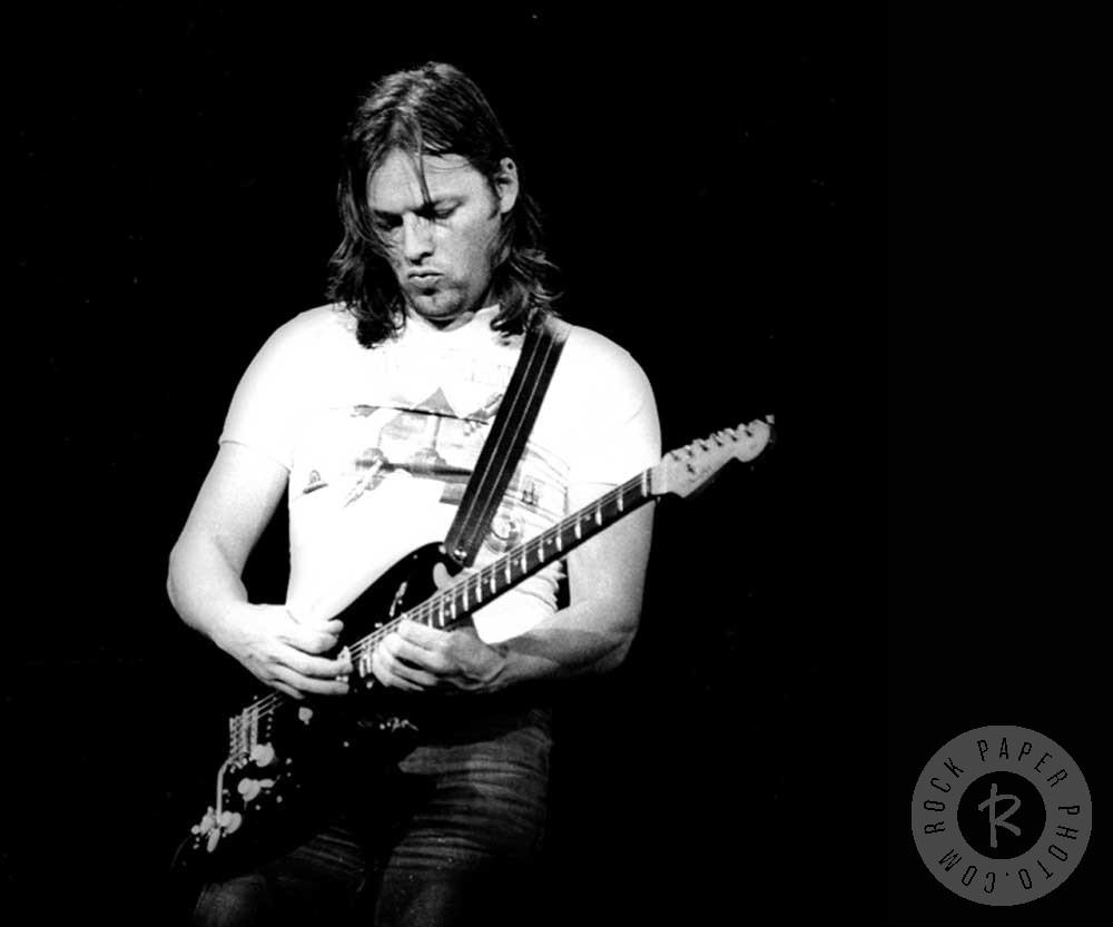 Happy Birthday David Gilmour! Photo by Larry Hulst, courtesy of Gilmour performing in Oakland 1977! 