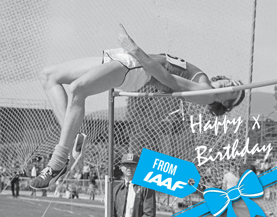 Happy birthday to 1968 Olympic high jump champion and track and field legend 