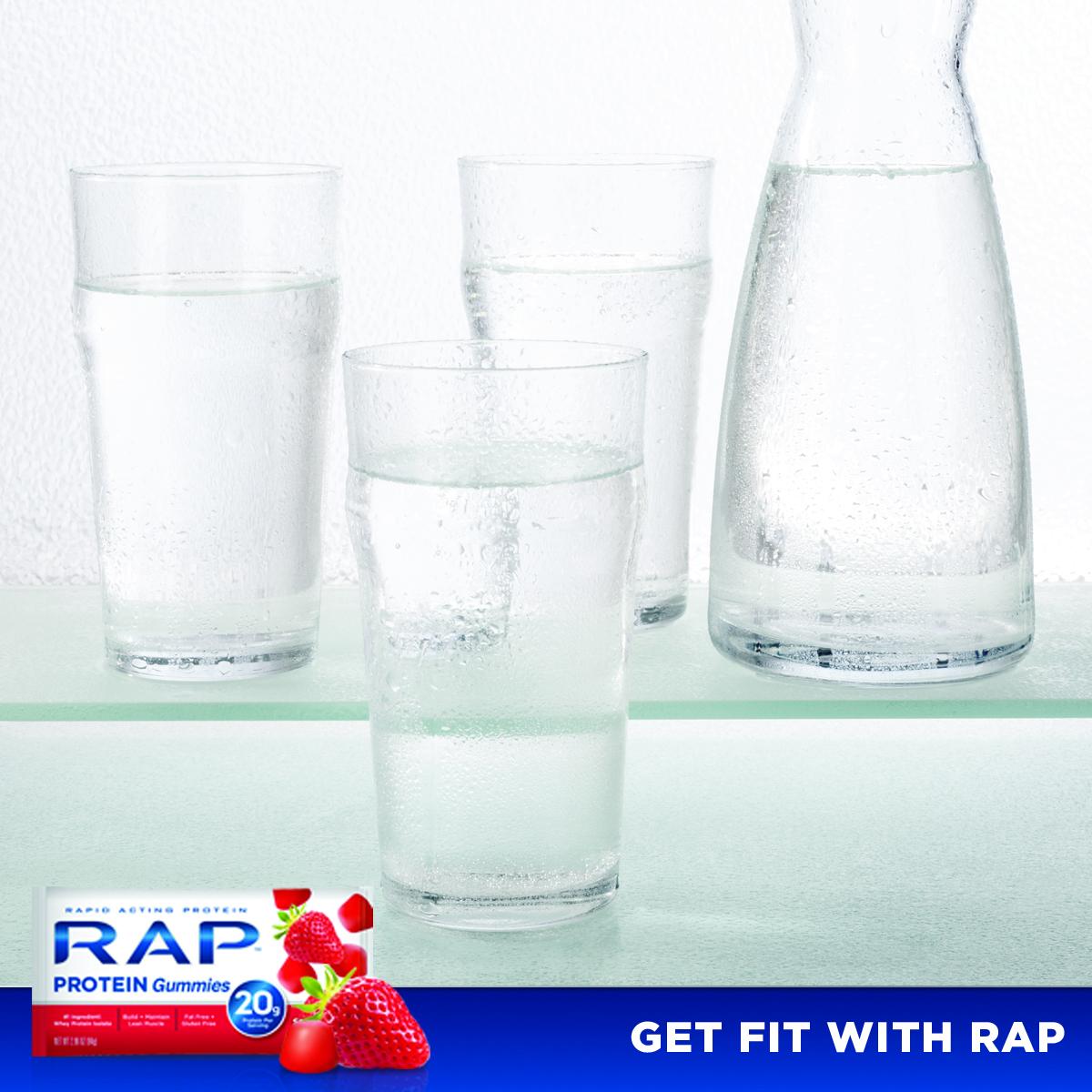 RAPProtein's tweet image. Aim for at least 8 glasses of water every day this week to keep your body hydrated.