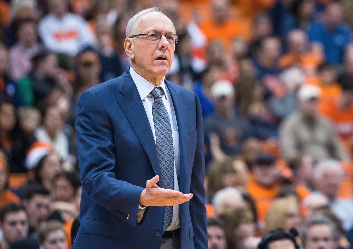 BleacherReport's tweet photo. NCAA suspends Syracuse HC Jim Boeheim 9 games, loses 12 scholarships over next 4 years http://t.co/7D90tMTyV3 http://t.co/p43fe2gEKc