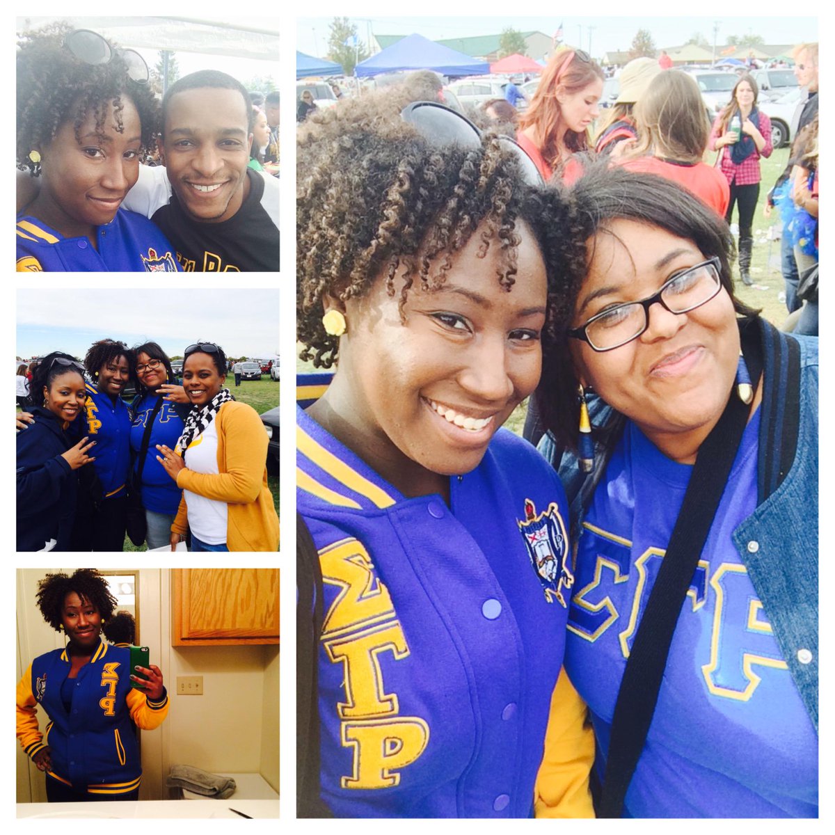 NellyHasPockets's tweet image. #BlackOutDay My sorors and I at homecoming. #MuChapter