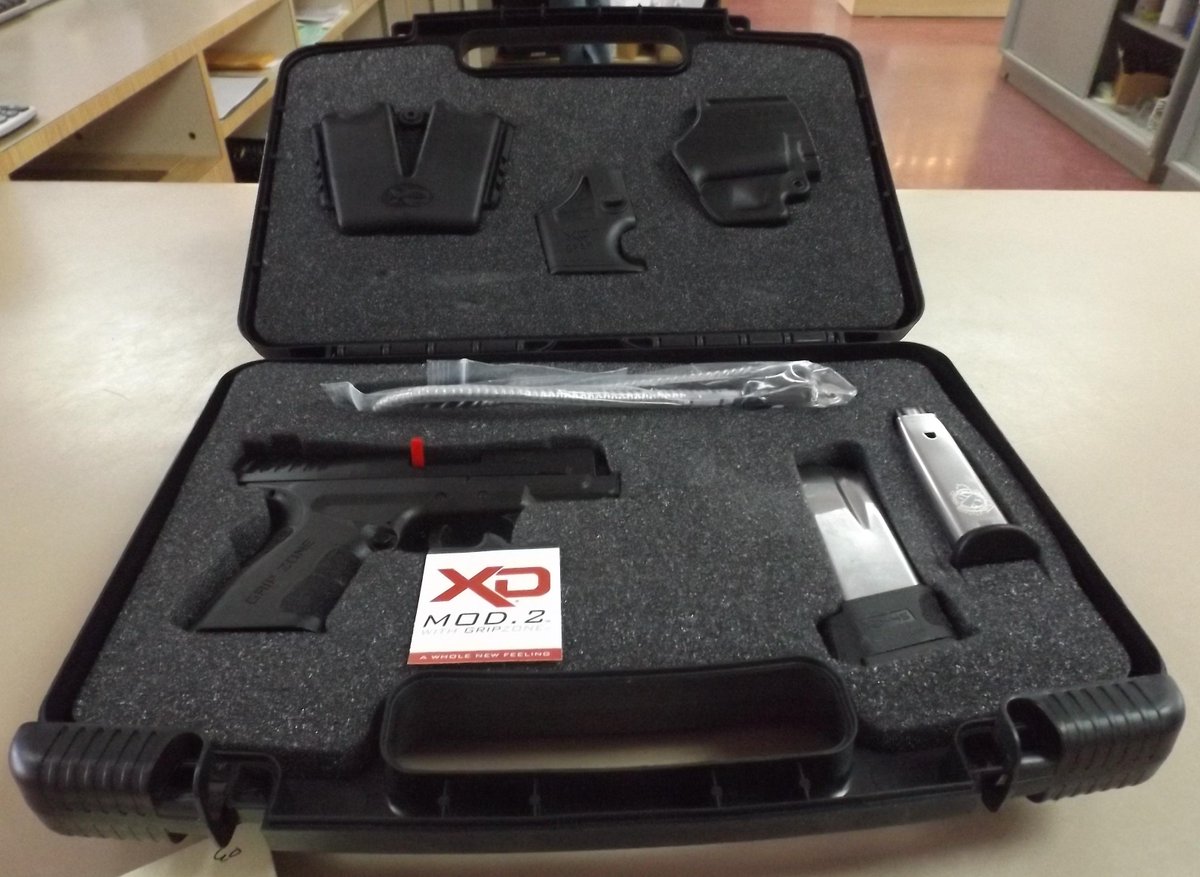 ExpressPawnInc's tweet photo. New Springfield XDG Mod2s in stock! 45, 40, &amp; 9. All come with XD Gear &amp; 2 mags (1 extended.). Come check them out! http://t.co/fPrVqZYVCz