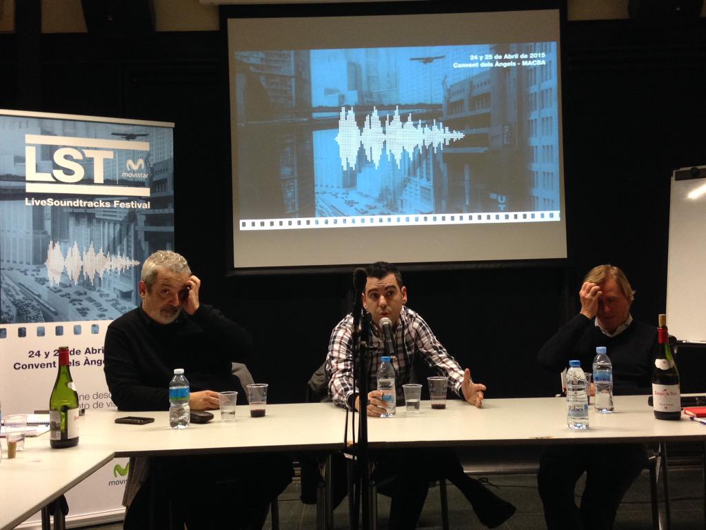 31canciones's tweet photo. @LiveSoundtracks presenta en @MUTEK_ES el panel: "#Música y #Cine, radiografía de una simbiosis artística" #Mutek6 http://t.co/eOi5CPP1H3