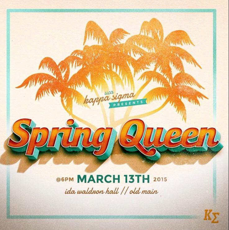 UCA2018's tweet image. Spring Queen has officially been rescheduled for next Friday!!