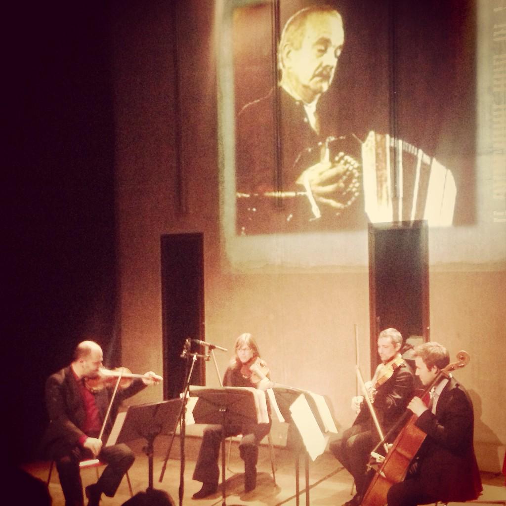 AnnaGoodman1's tweet photo. And the wonderful #LiverpoolStringQuartet @theBluecoat http://t.co/A8ku2n6hhT