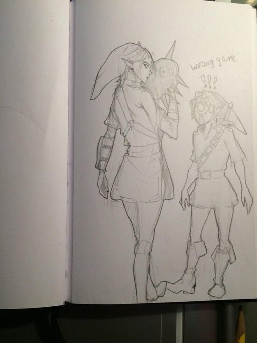 We did nothing in math today #LegendOfZelda #TokyoGhoul 