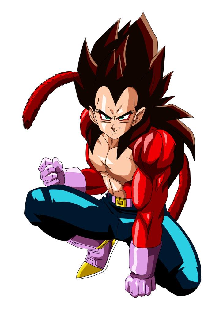 S4K3R_'s tweet photo. DBZ SSJ4 VEGETA!! http://t.co/YPSXTV9yoj