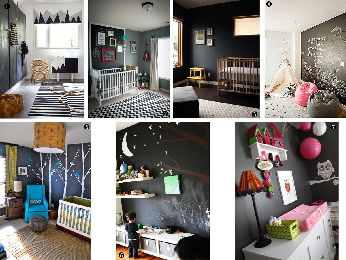 umadecoracion's tweet photo. Paredes oscuras en el #cuartodelbebe para una decoración moderna y atrevida http://t.co/Np0I2rr2Xe #pizarra #bebes http://t.co/XpS4GDjLNi