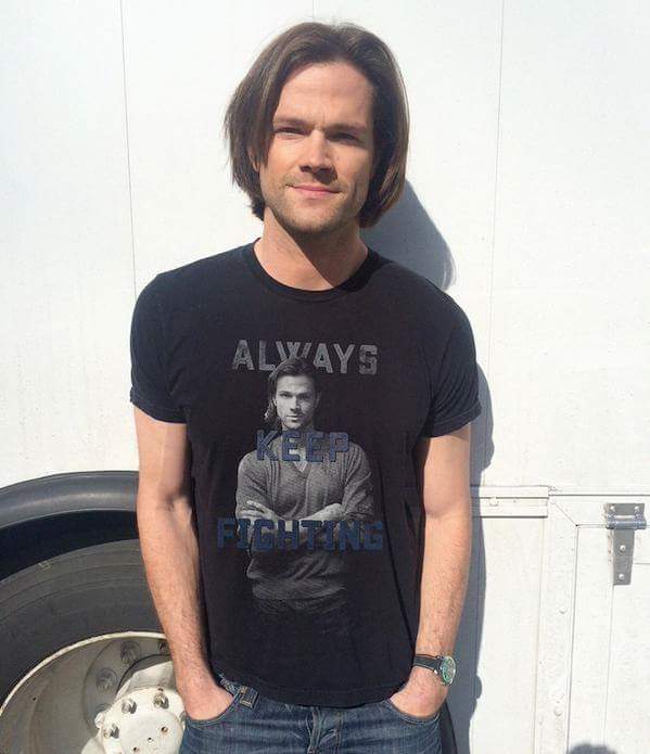 SPN__Mania's tweet photo. Remember to support @jarpad and his T-shirt campaign! It's for an amazing cause! http://t.co/Q5ZPEJ7H7Y