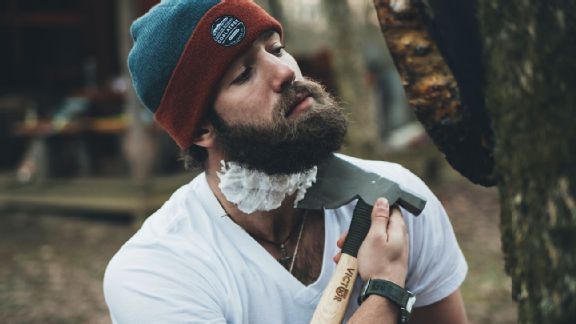 espn's tweet image. Meet the top MLB prospect who shaves with an ax and lives in a van...down by the Wal-Mart: es.pn/1x10LqZ