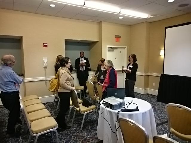 PrisonToCollege's tweet photo. Great session on mental health prevention and mental health first aid at EPA. #epaphilly @ArthurCEvans http://t.co/ywIPP0djBG