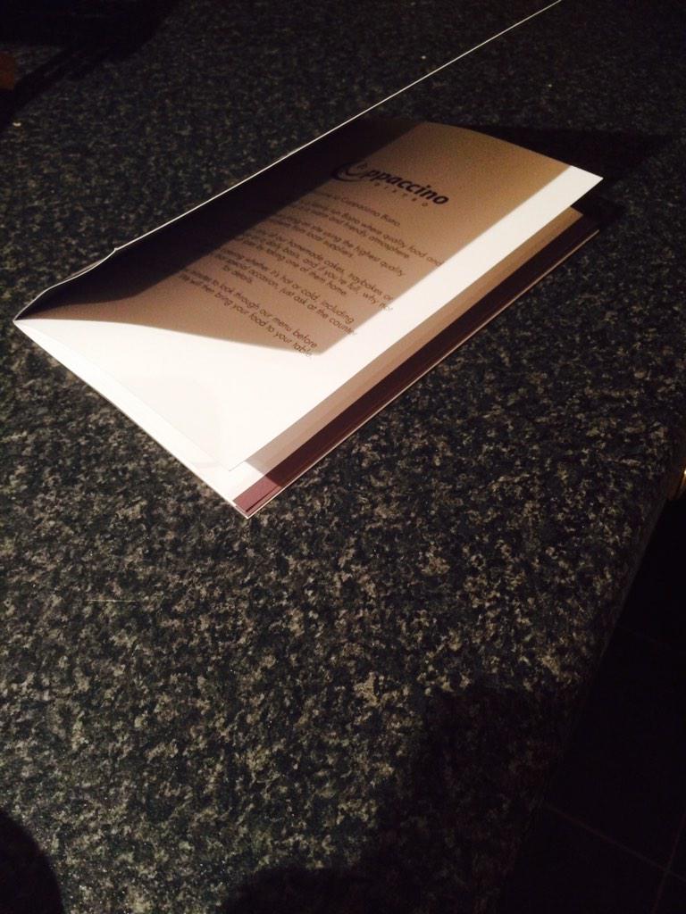 New menu is finally here and is available tomorrow. Please come and take a look