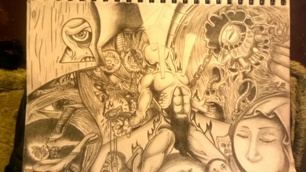 Some recent work. Just Off South Of Sanity pt 1 &amp; 2