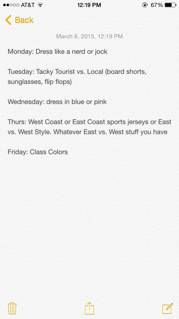 Start getting ready!!!!