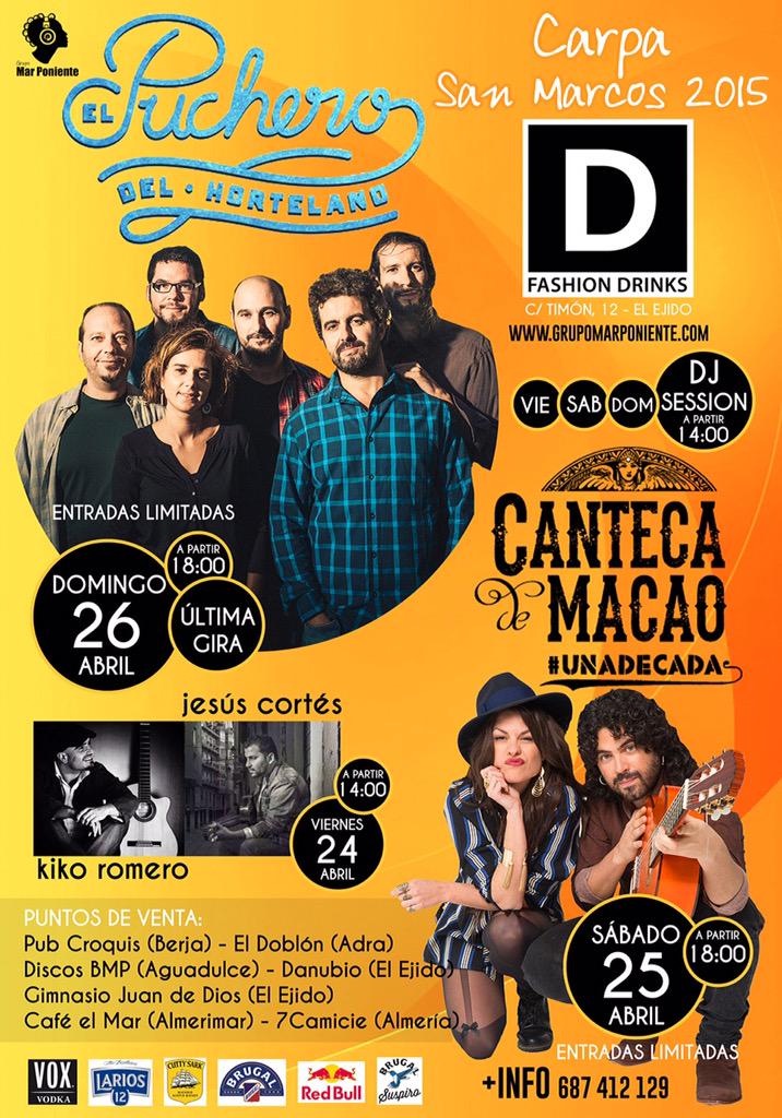 CasetaDanubio's tweet photo. Señores señoras y señoritos y señoritas San Marcos2015 arranca en La caseta Danubio Fashion Drink,entradas limitadas! http://t.co/NnxKfrVDrc