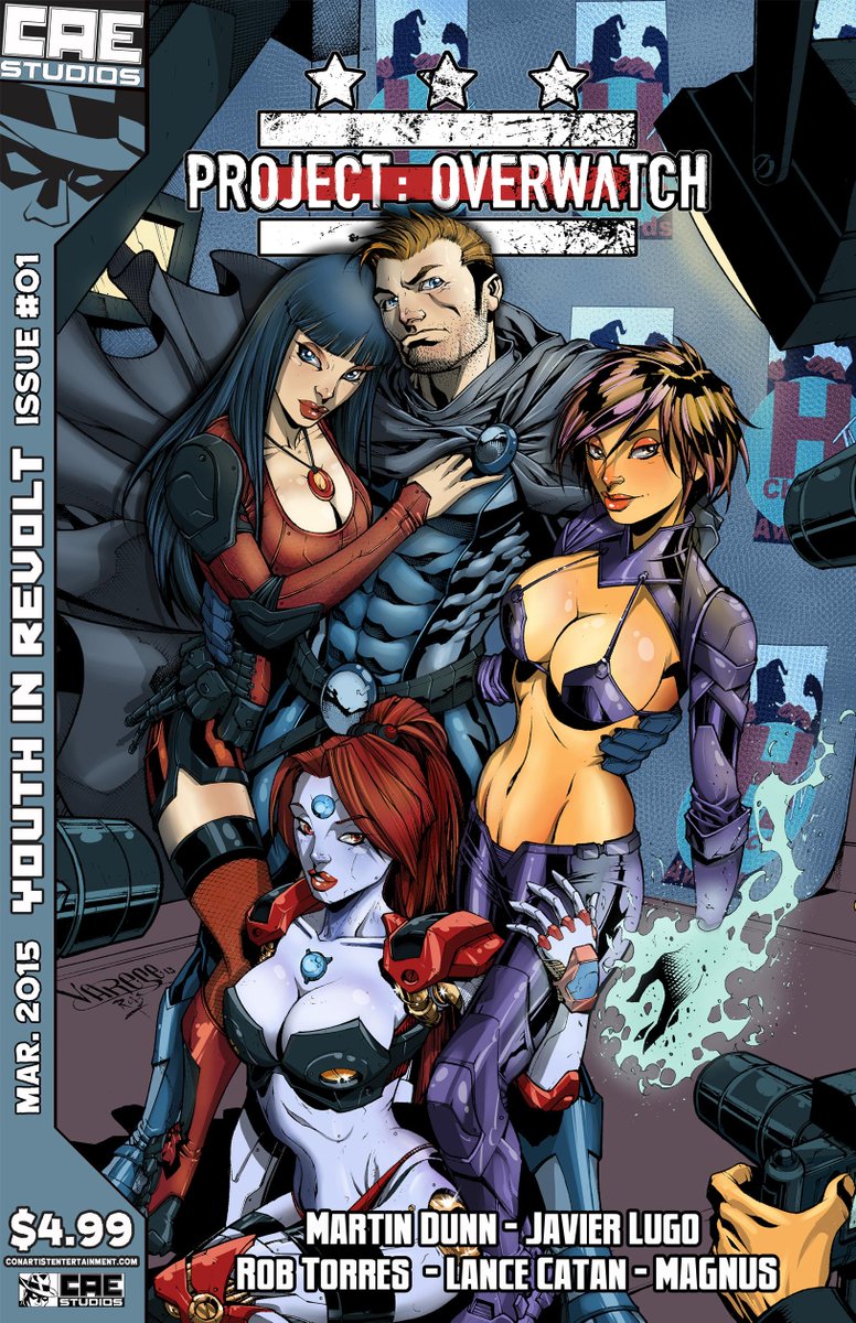 TheMartinDunn's tweet photo. Just submitted #ProjectOverwatch to @comiXology! Who wants to guess how long it takes to get approved? @jlugo627 http://t.co/hn8JdyNWUX