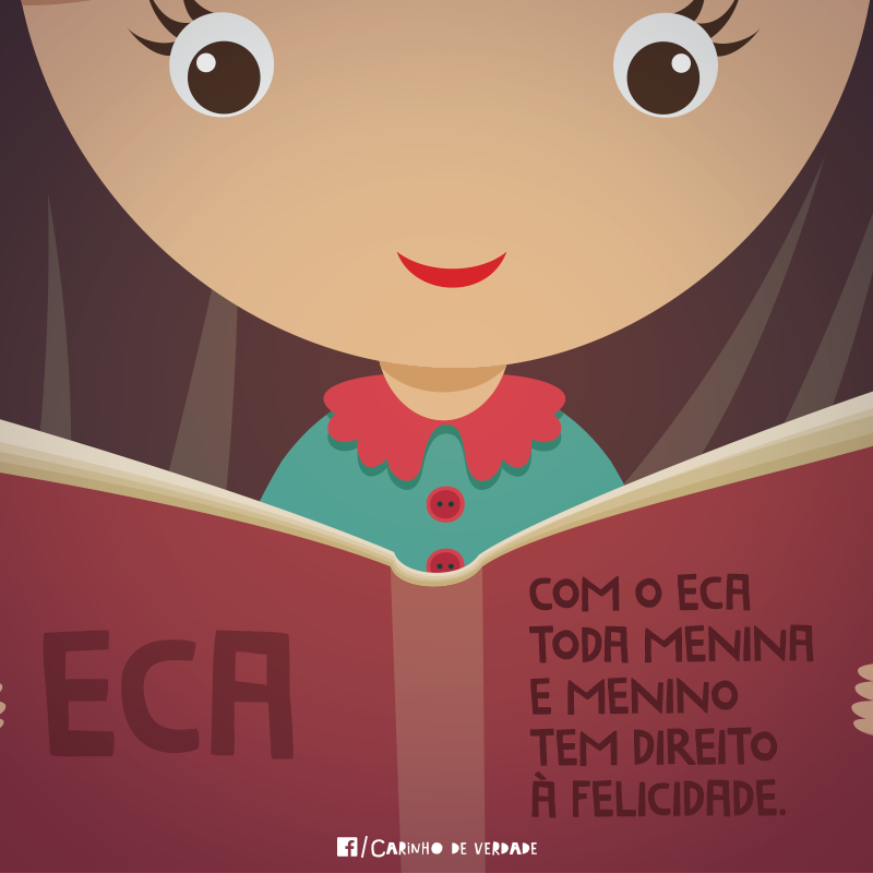 carinhoverdade's tweet photo. Com o Estatuto da Criança e do Adolescente todo menino e menina tem direito à felicidade. http://t.co/h5MQCECAUK