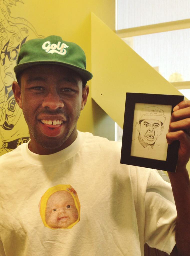 Happy birthday to a genius. Tyler, the creator. 