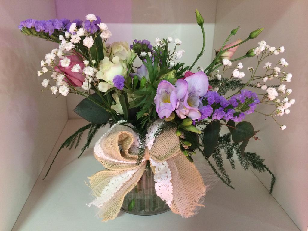 Deliciousfoto's tweet photo. @Stems_Flowers thank you for my beautiful flowers for the Wedding Fair at Event City #theweddingfair http://t.co/WP0VViwB5Q