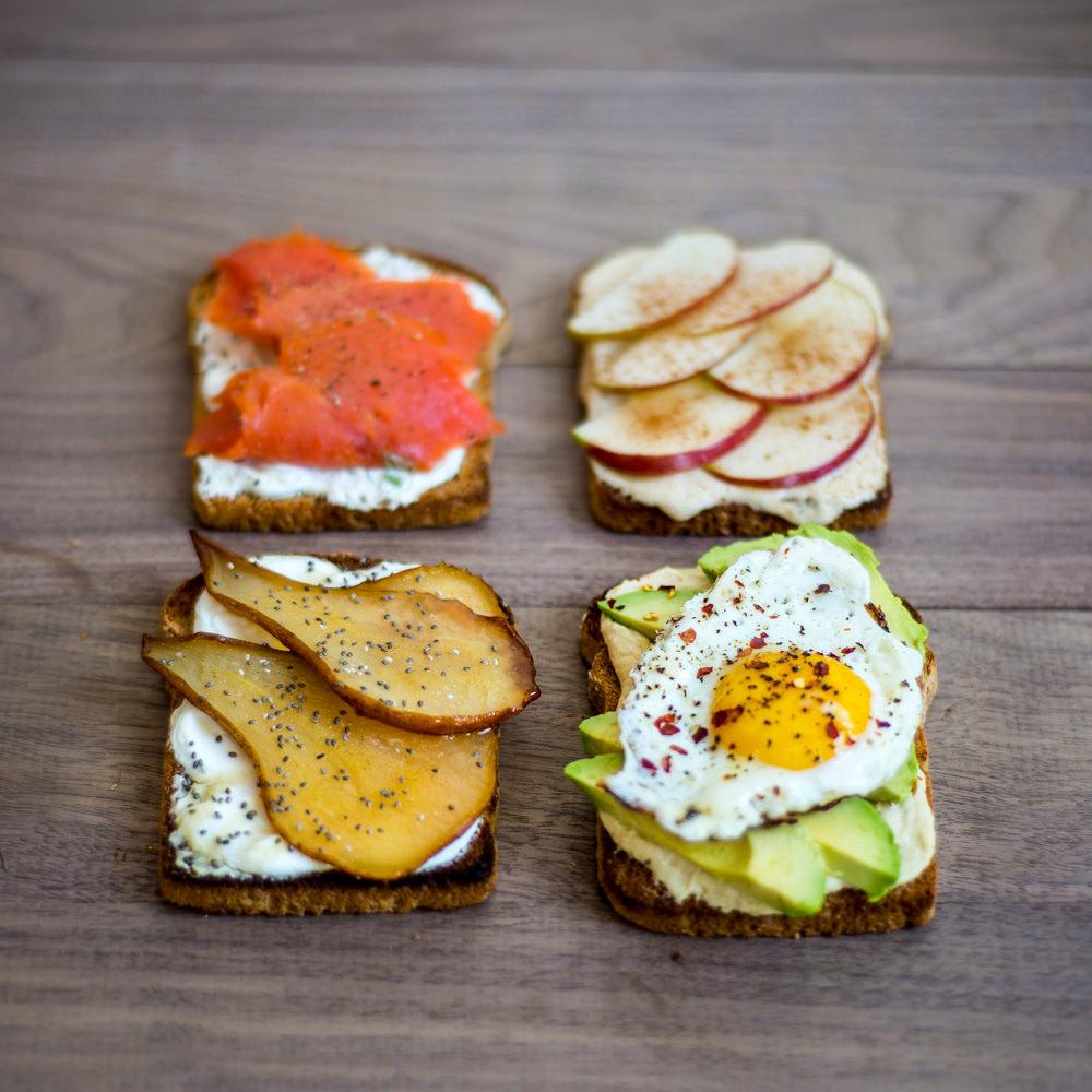 It’s almost the weekend + we have the perfect recipes to help get you out of bed,toast 4 ways: bit.ly/1HEmJrg