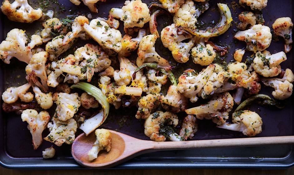 Roasted cauliflower perfection in under 40 minutes! bonapp.it/1BWr3St