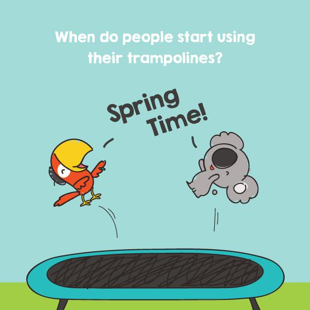 Getting excited for Spring with this #jokeoftheweek! #springsoon