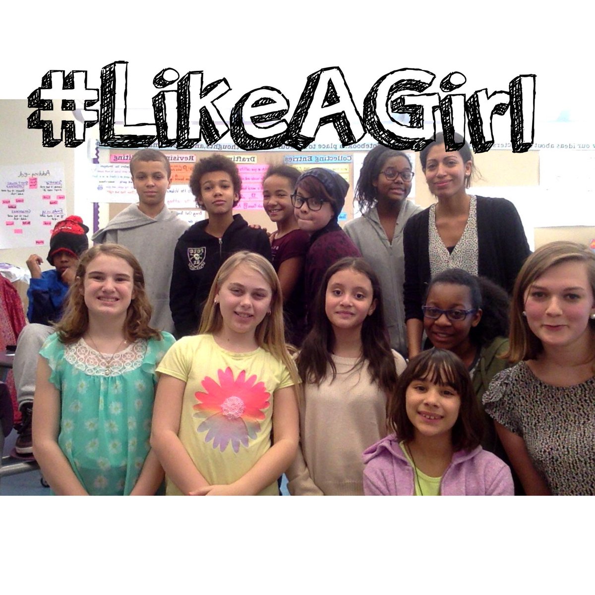 IPWLikeAGirl's tweet photo. The #LikeAGirl group is gathered &amp; ready to take on gender stereotypes! Looking forward to a great week! #TSCIPW2015 http://t.co/gnVDutpj9E