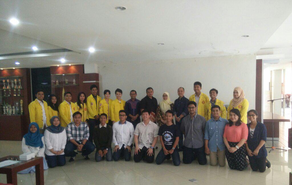 Pelantikan lembaga kemahasiswaan FHUI kemarin