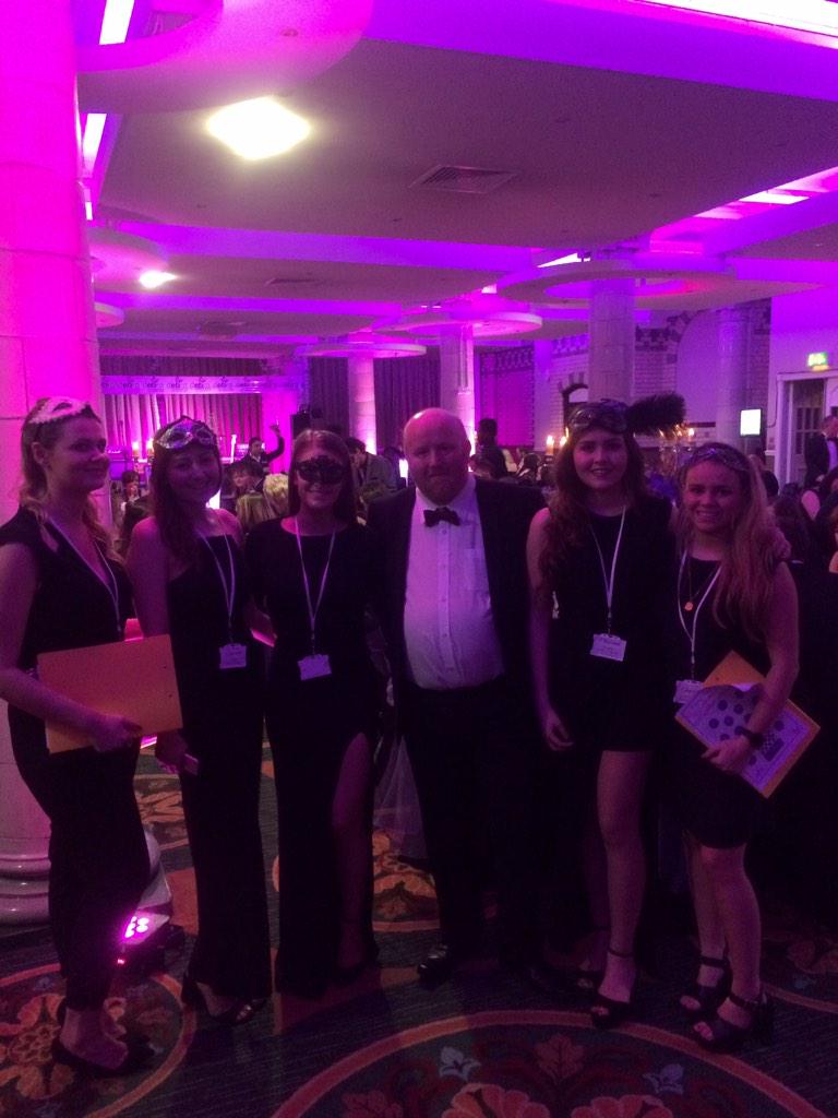 klassic_events's tweet photo. Klassic Events and @tonye1958 at tonight's ball. Going well! @CharityDEBRA @EventsatMMU 🎭💃👯 http://t.co/TXfAL6BslE