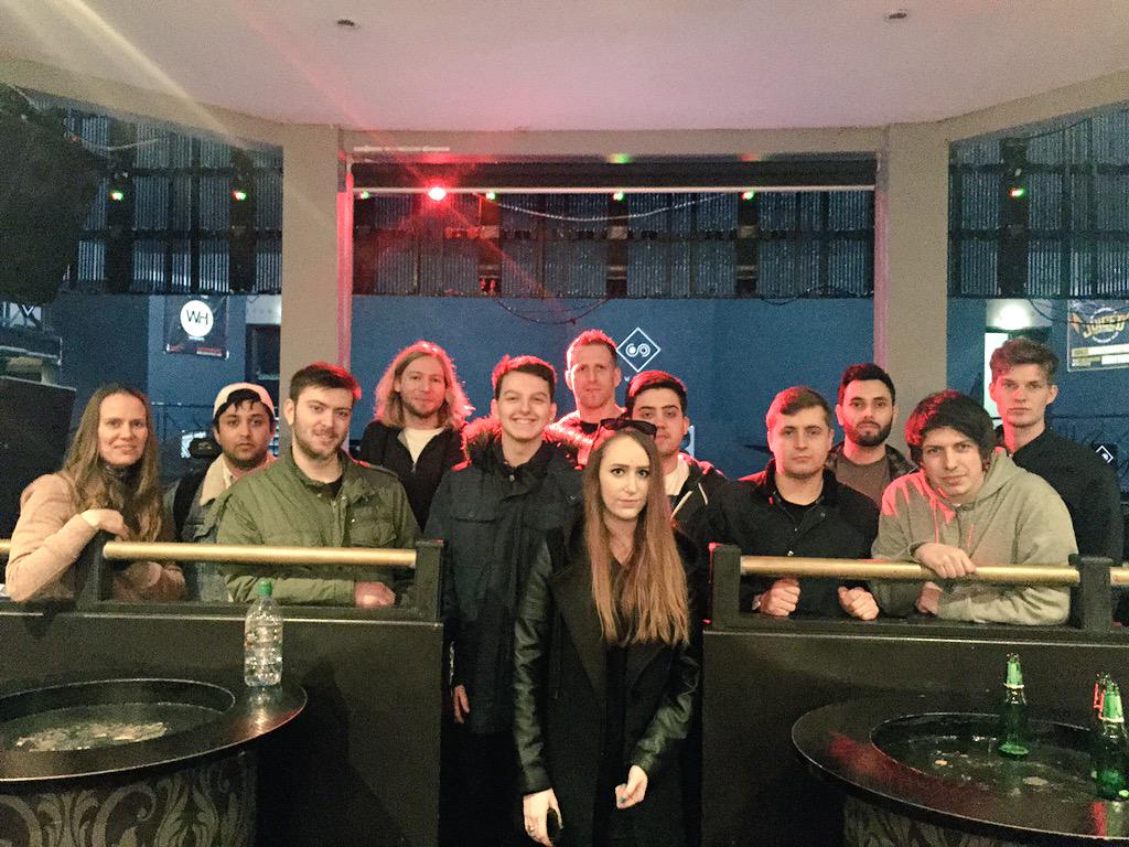 jameszabiela's tweet image. Ahead of my gig @switchsoton tomorrow I took the students from the Digital Music course to soundcheck with me...