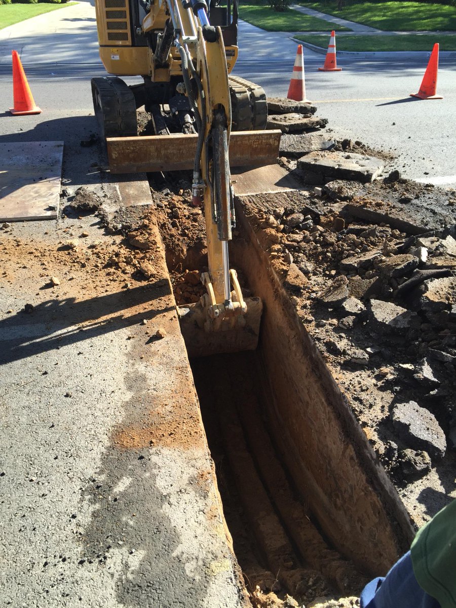 drainmasterLA's tweet image. Finally completed a huge project. I have to tell you South Pasadena could not decide if they would allow trench-less