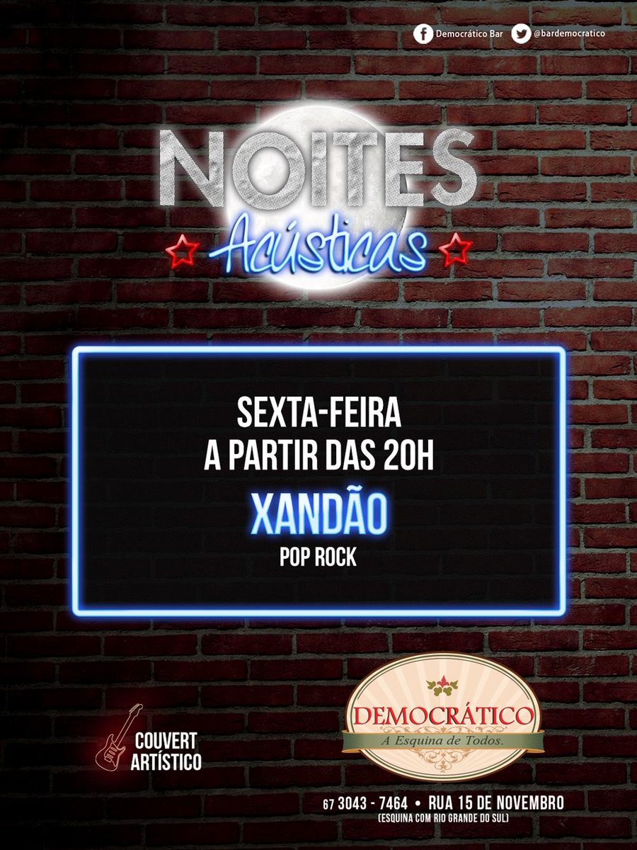 BarDemocratico's tweet photo. Sua pré balada é no Democrático! http://t.co/JULelJqbnz http://t.co/q4qtXPpCnD