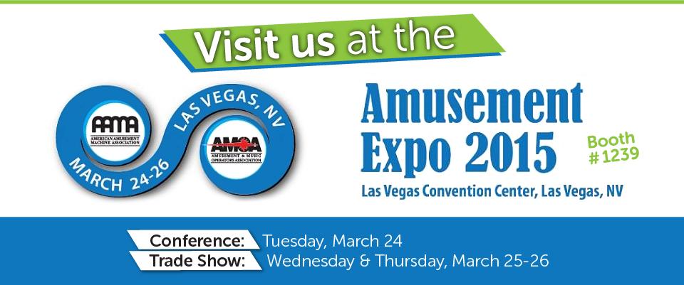 Come see us at the #amusementexpo in #LasVegas on March 24th! Booth 1239. <a href="/AmusementExpo/">Amusement Expo</a> bit.ly/1hg5cGR