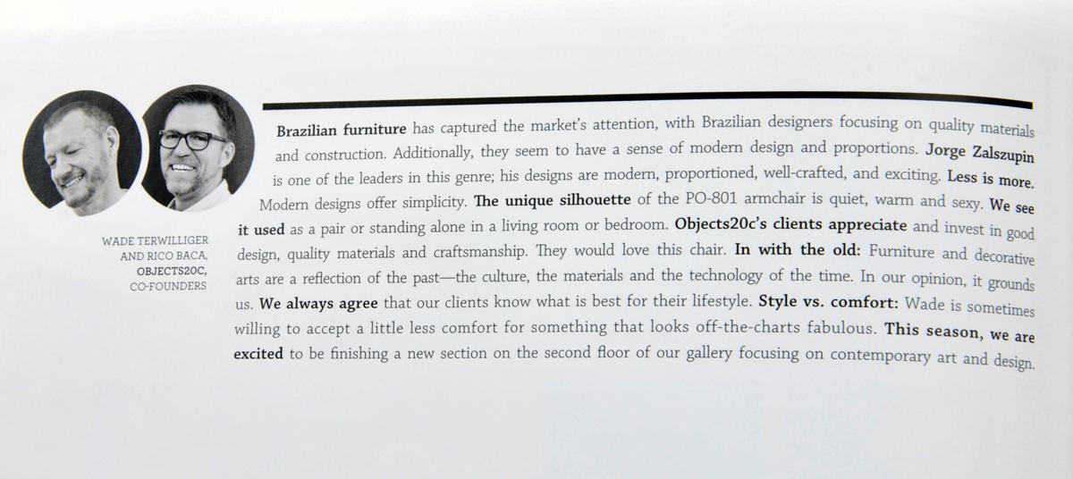 objects20c's tweet photo. Check out our feature in Luxe @luxemag ! http://t.co/OU5Ak50Dg5