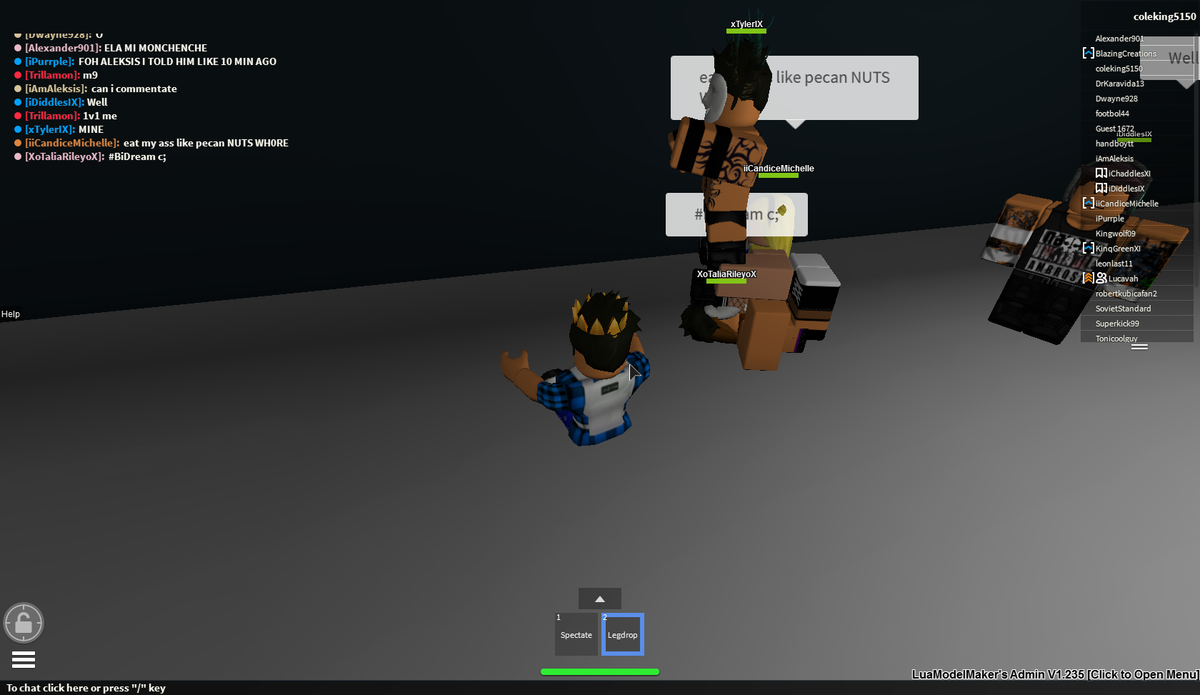 YoungKidAmazing's tweet image. talia getting t bagged in the back XD