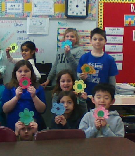 Character is blooming in 107! <a href="/D13Eagles/">Erickson Elementary</a>