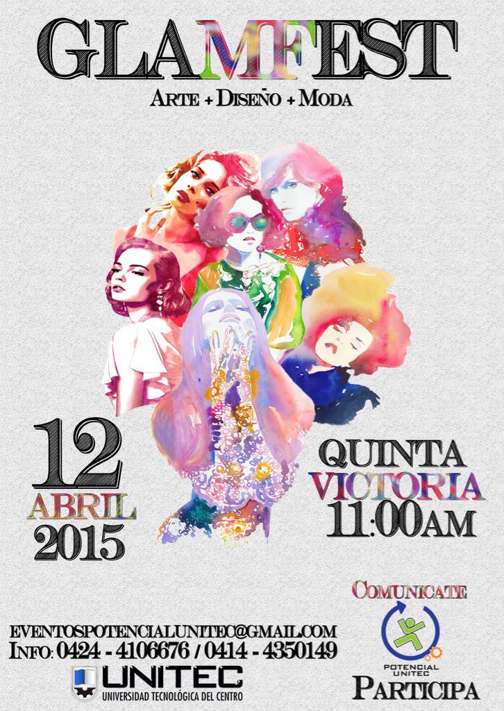 PotencialUNITEC's tweet photo. Asiste el 12 de abril al bazar GLAMFEST a las 11:00 en Quinta Victoria. si deseas participar con tu marca contactemos http://t.co/4u7ftVwfR6