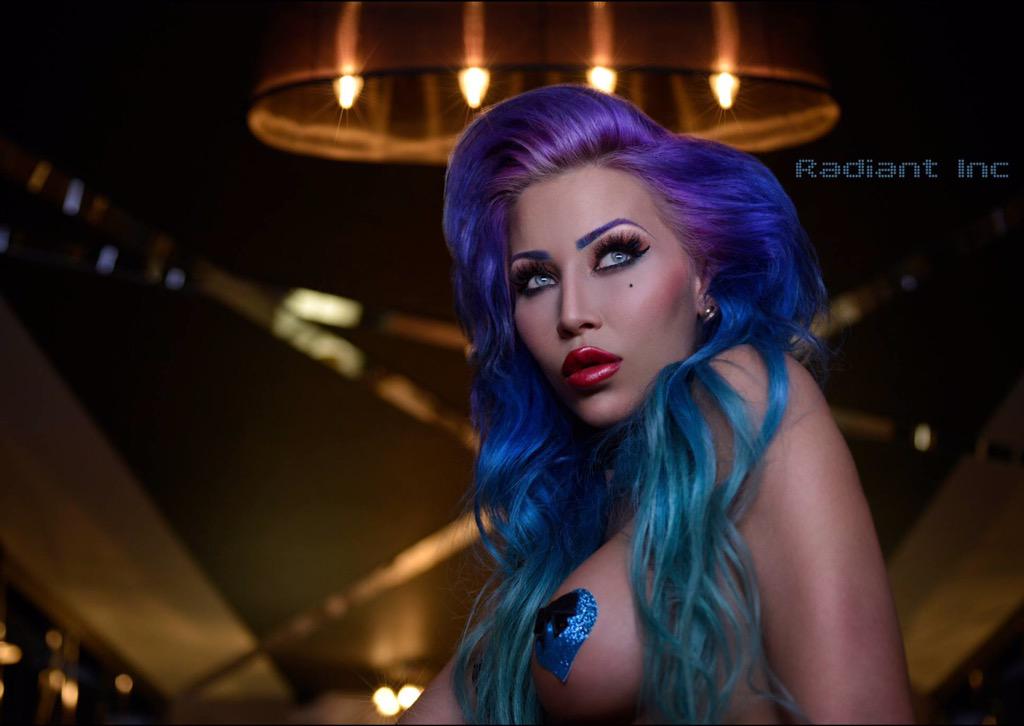 New Image of Moorea Wolf! #nikon #profotoB1 #profoto #d800 #photography pasties by: @TheProjectPinup