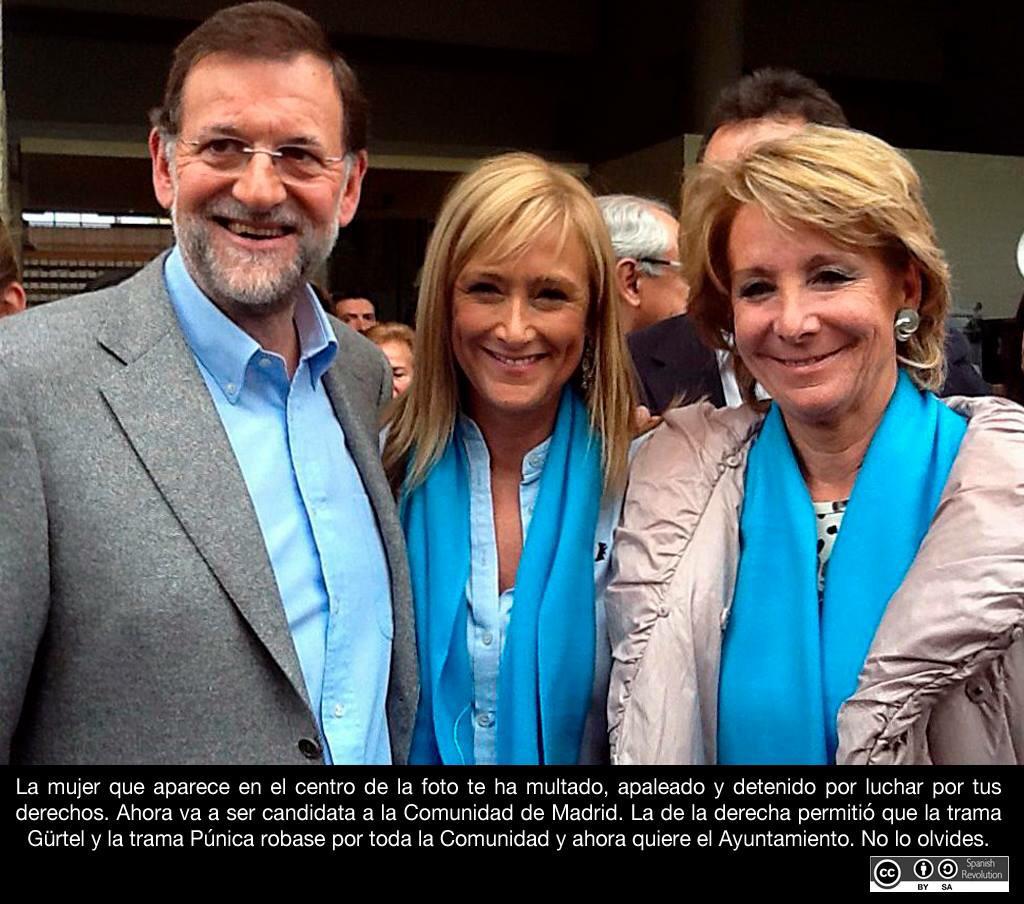 elpadrecorajede's tweet photo. No olvidemos antes de votar
Que han echo Aguirre y cifuentes. http://t.co/Pc2d63oPcJ