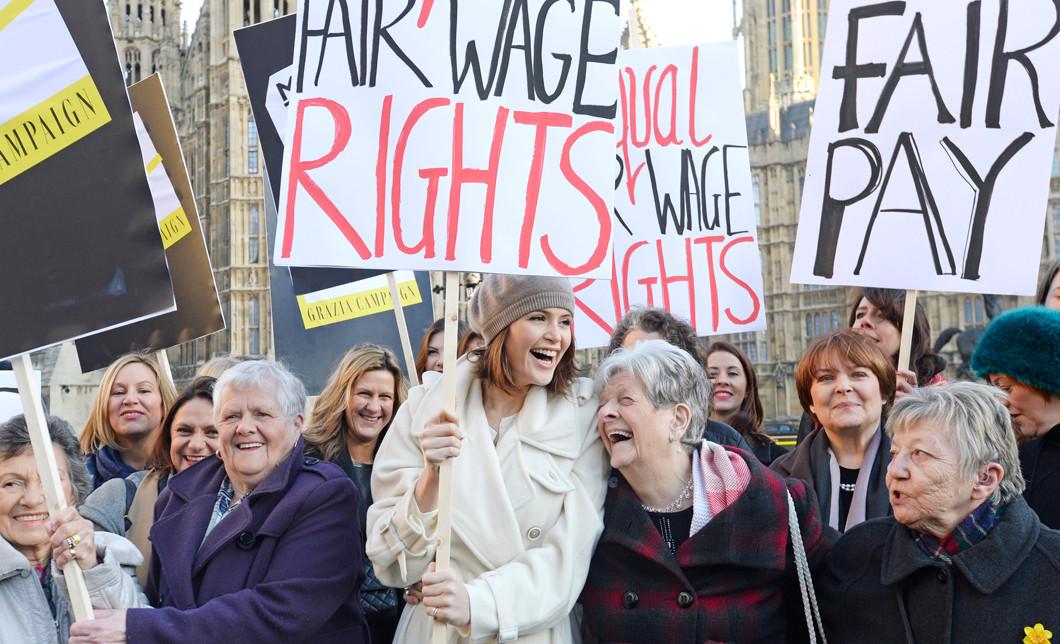 GraziaUK's tweet photo. We won our #MindThePayGap campaign - or rather, millions of you did: http://t.co/7wfccfmVvo #EqualPay http://t.co/RHepdNMkNA