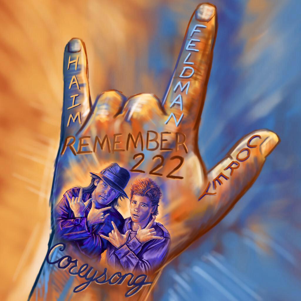 FeldFam_Always's tweet image. This has to be the most amazing beautiful artwork ever @Corey_Feldman #remember222 #coreyssong #RIPHAIM